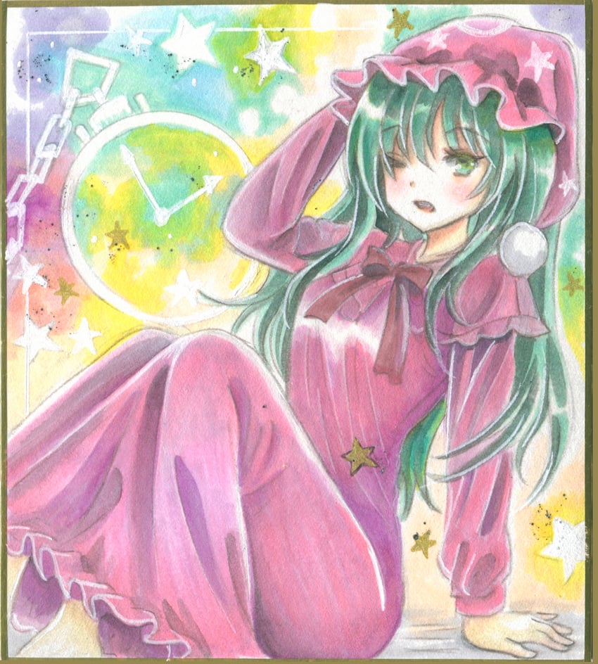 kazami yuuka (touhou and 1 more) drawn by hajike_akira