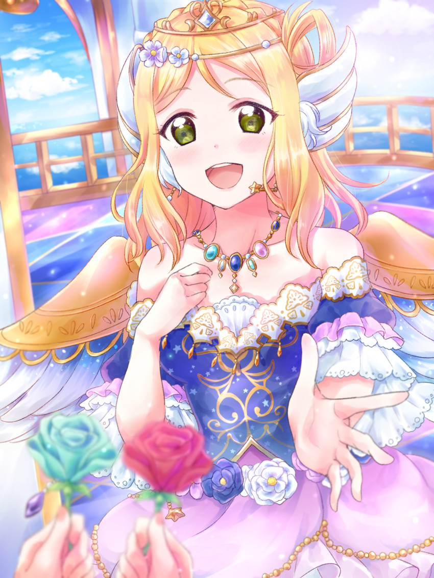 ohara mari (love live! and 2 more) drawn by pipette1223