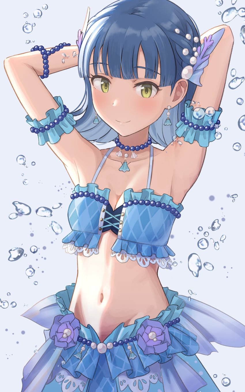 nanao yuriko (idolmaster and 2 more) drawn by razi