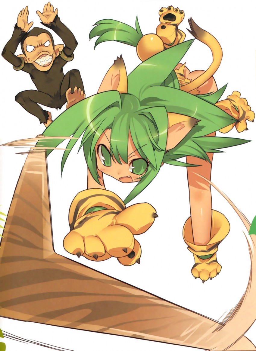 cham cham and paku paku (queen's blade and 2 more) drawn by blade_(galaxist)