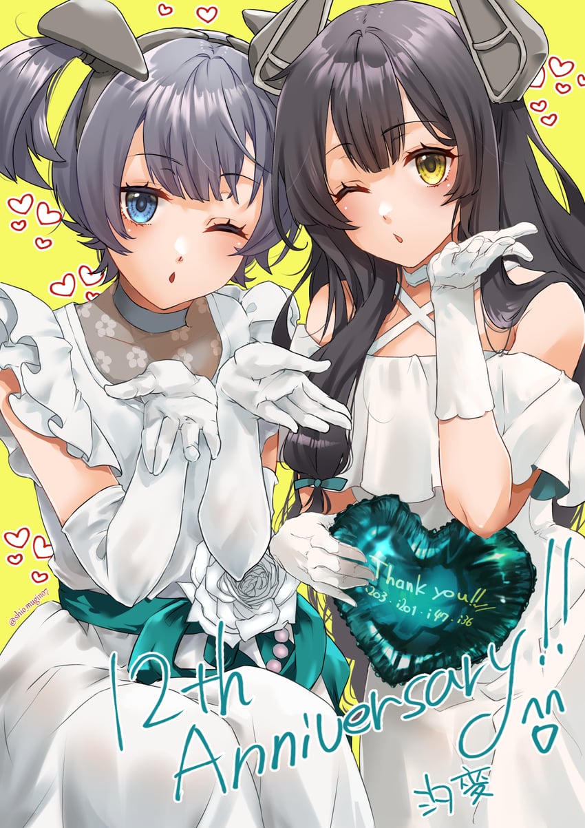 i-47 and i-36 (kantai collection) drawn by shiomugi_(shio_mugi1107)