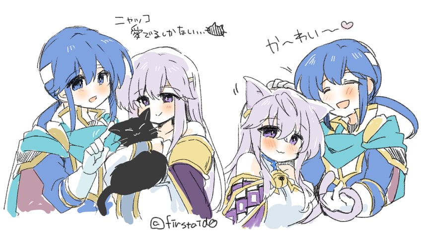 seliph and julia (fire emblem and 1 more) drawn by yukia_(firstaid0)