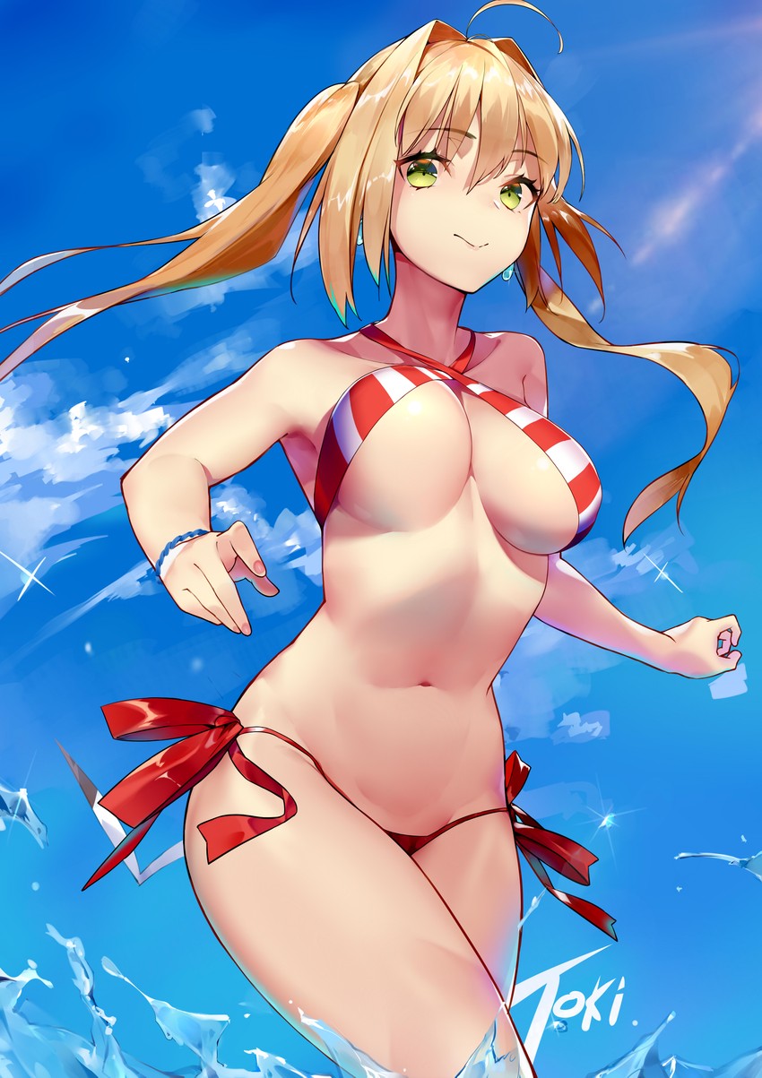 nero claudius (fate and 1 more) drawn by virtu.al