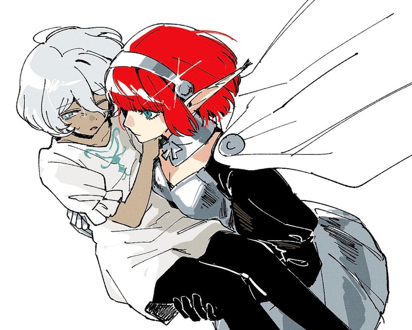 hulkenberg and the prince (metaphor: refantazio) drawn by abi_07km
