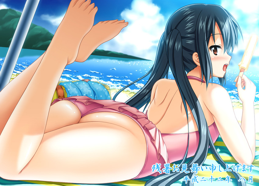 nakano azusa (k-on!) drawn by uehiro