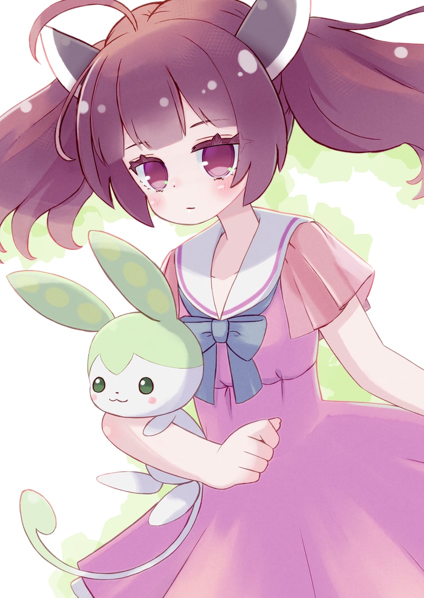 touhoku kiritan and zundamon (voiceroid and 1 more) drawn by shijimi_(michikusa_honpo)