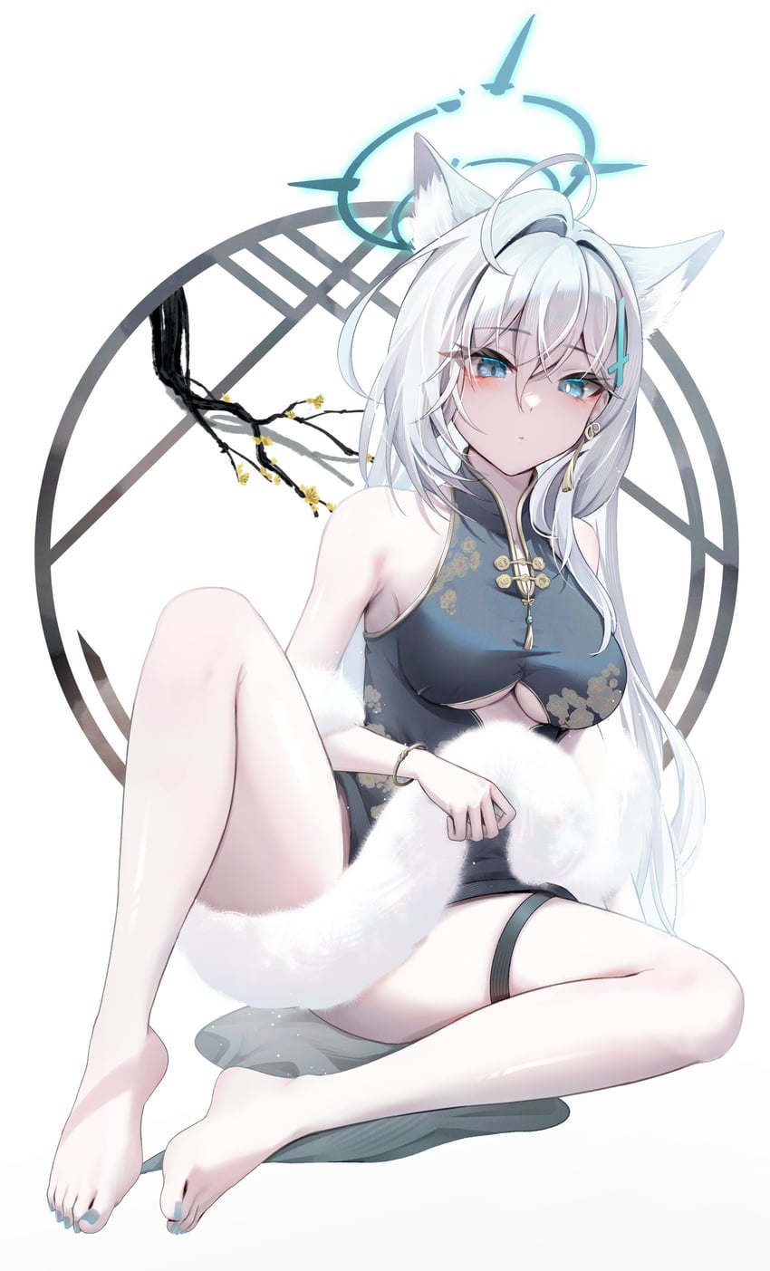 shiroko and shiroko terror (blue archive) drawn by chingo_(pixiv8584617)