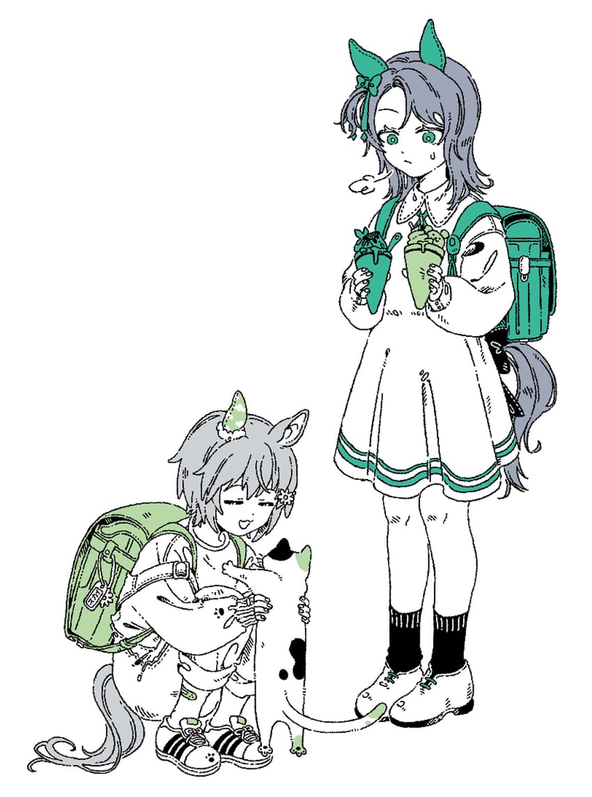 king halo and seiun sky (umamusume) drawn by oo_sungnim