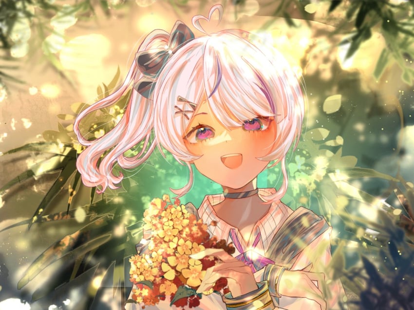 maria marionette (nijisanji and 1 more) drawn by nina0927ye
