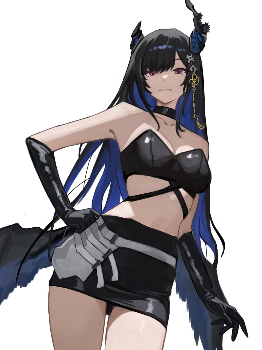nerissa ravencroft (hololive and 1 more) drawn by zenkuro