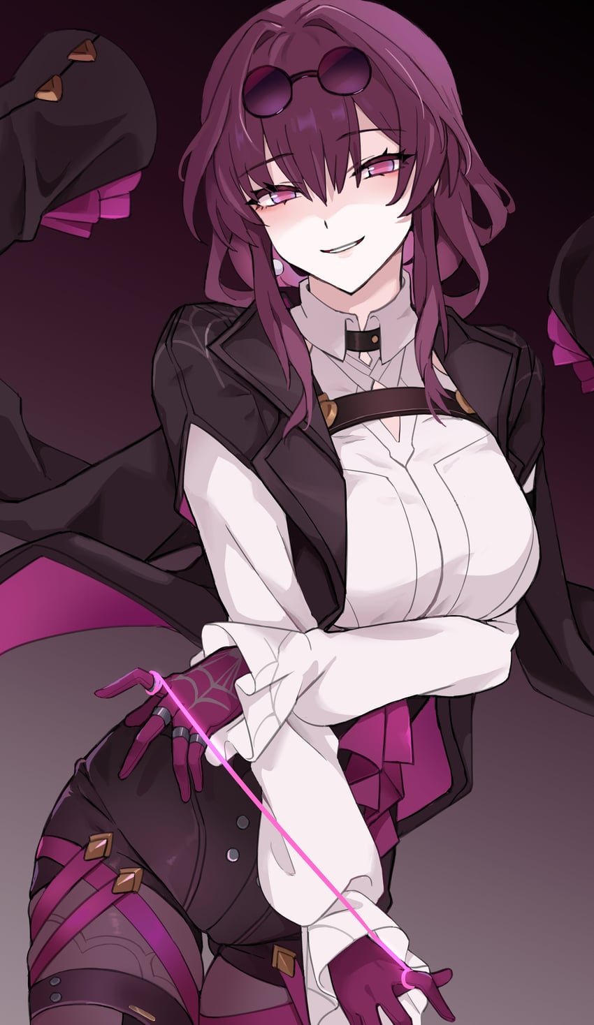 kafka (honkai and 1 more) drawn by awe_(adorableduckyy)