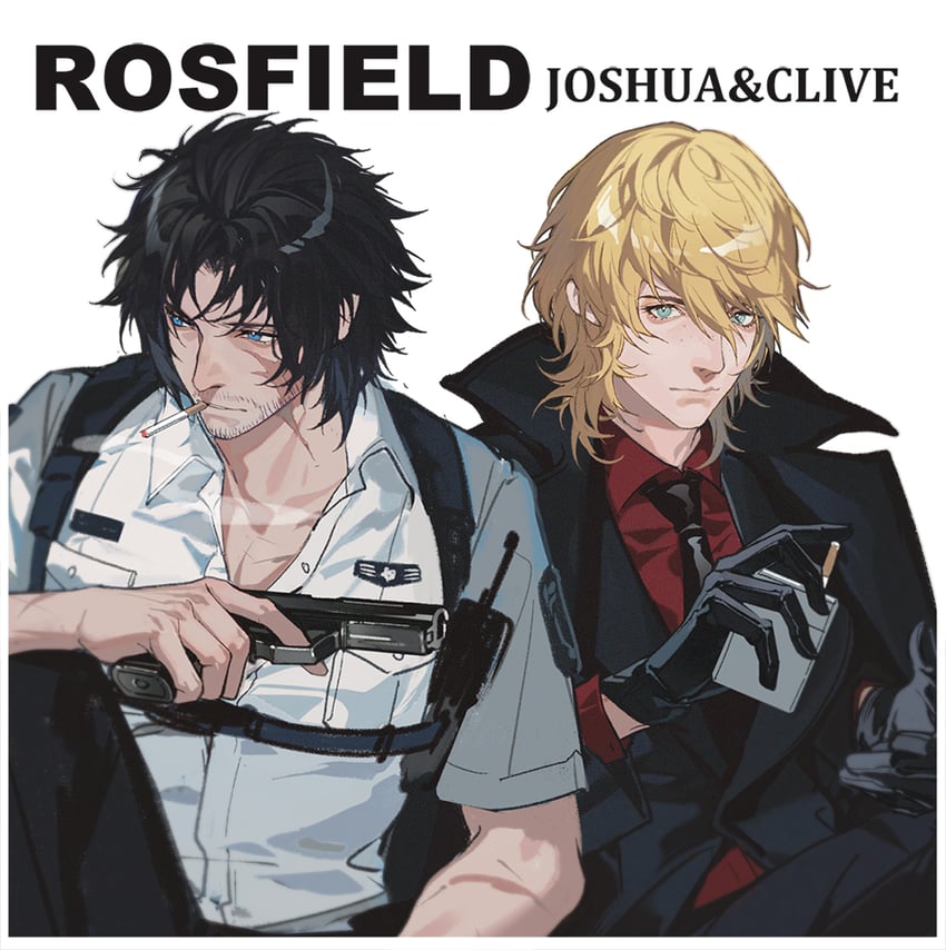 clive rosfield and joshua rosfield (final fantasy and 1 more) drawn by zastz