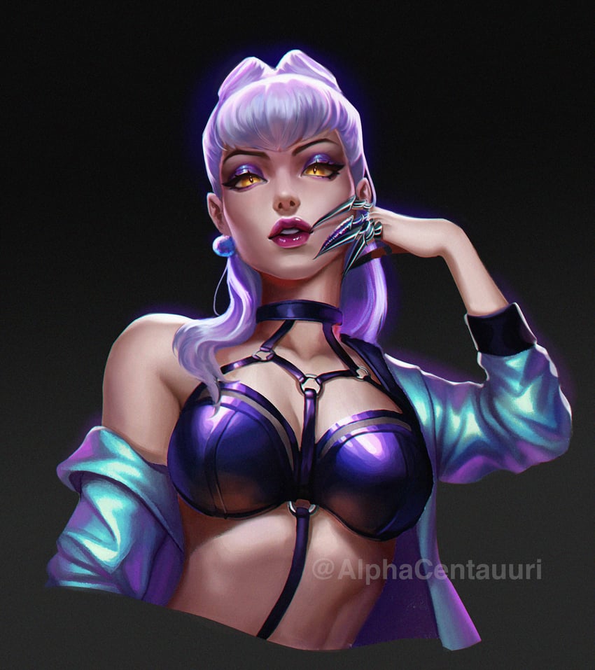 evelynn and k/da all out evelynn (league of legends) drawn by alphacentauuri