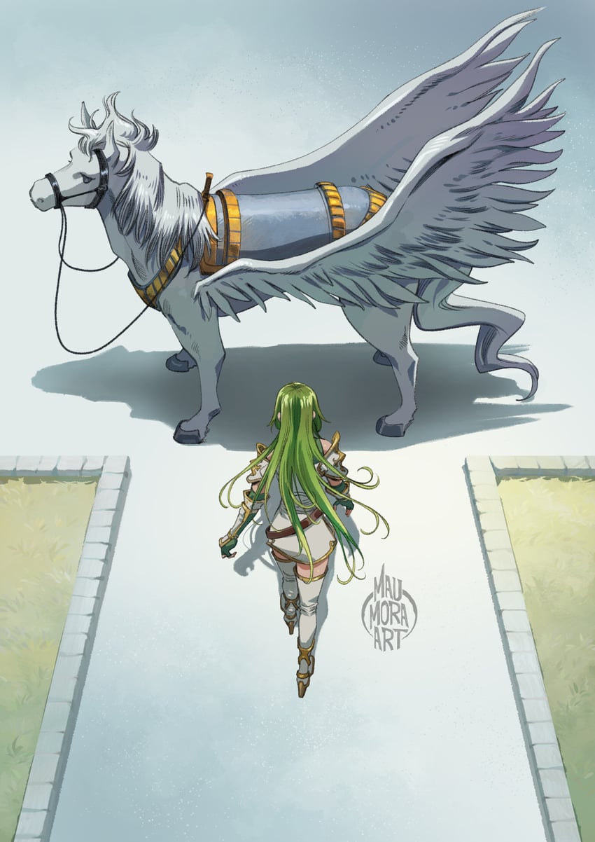 erinys (fire emblem and 1 more) drawn by mauricio_mora