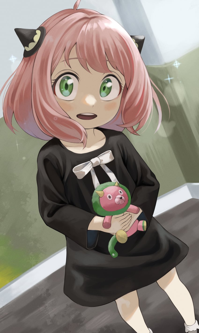anya and director chimera (spy x family) drawn by fengling_(furin-jp)