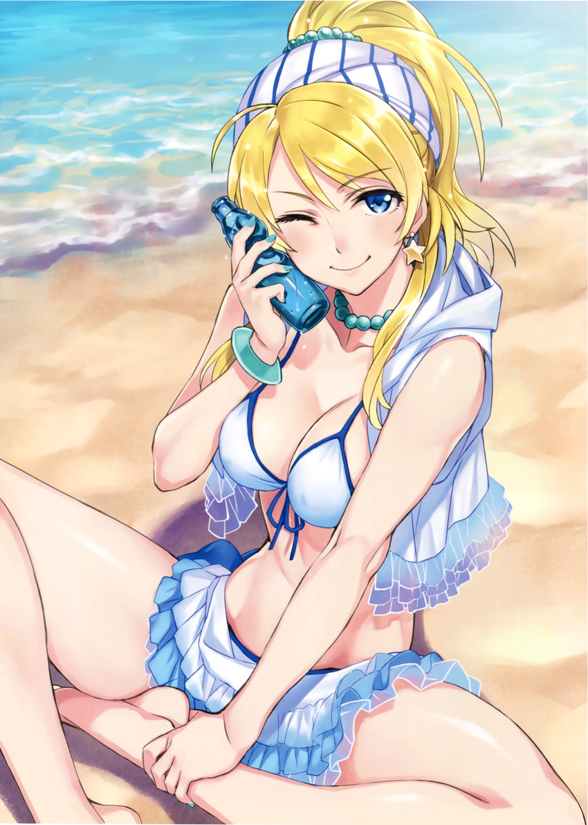 ayase eli (love live! and 1 more) drawn by matsuryuu