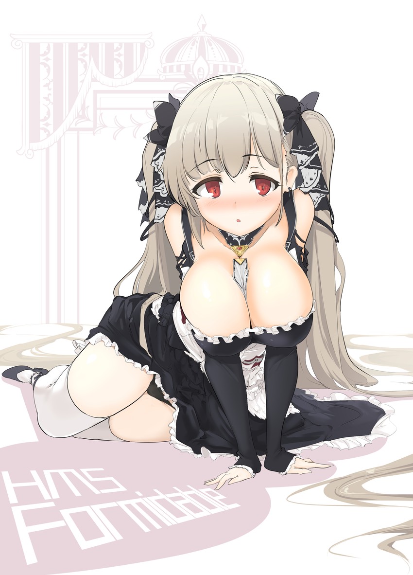 formidable (azur lane) drawn by momio