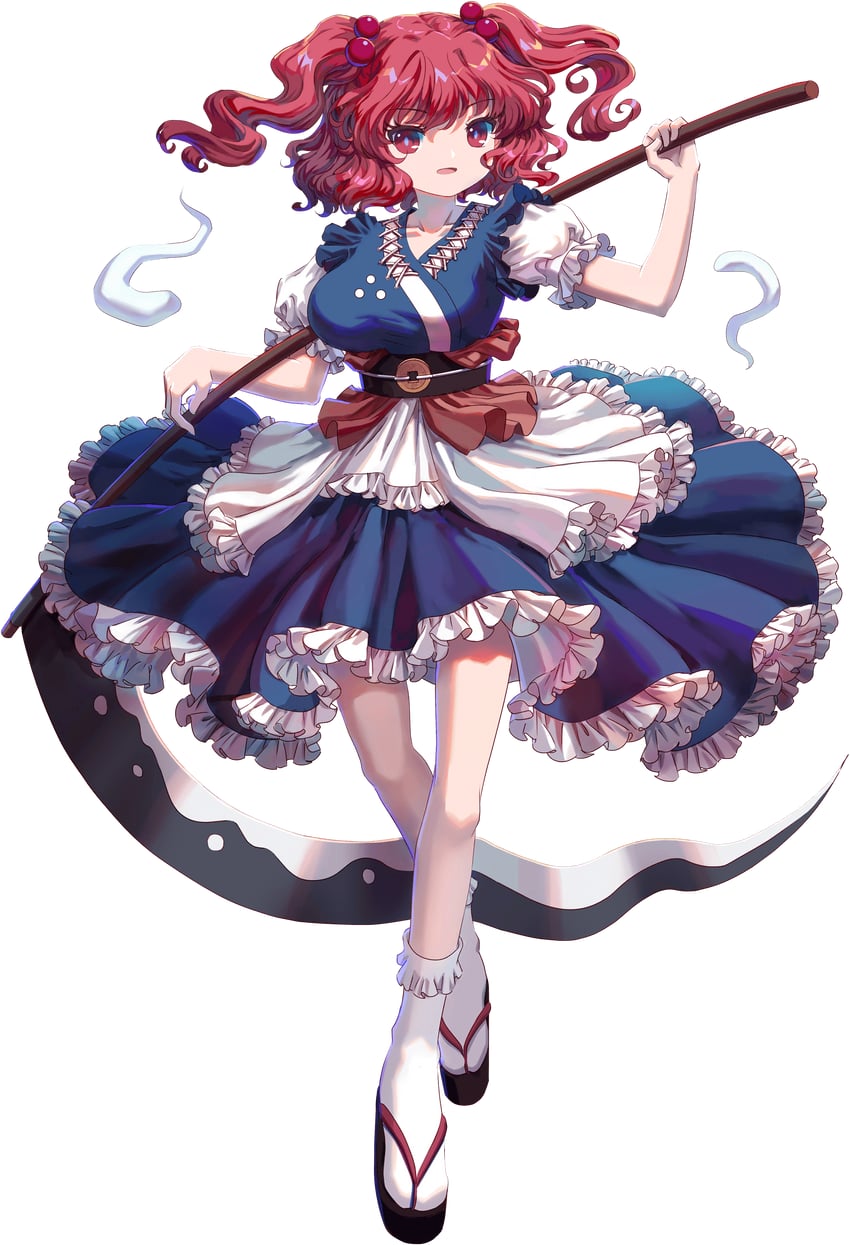 onozuka komachi (touhou and 1 more) drawn by kumio