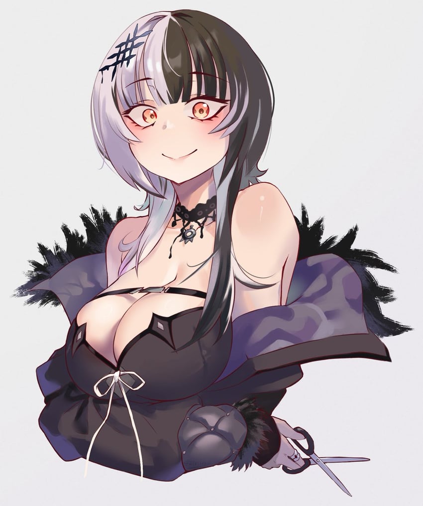 shiori novella (hololive and 1 more) drawn by salt-less