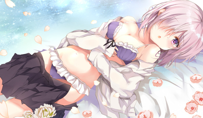mash kyrielight (fate and 1 more) drawn by pon_(ponidrop)