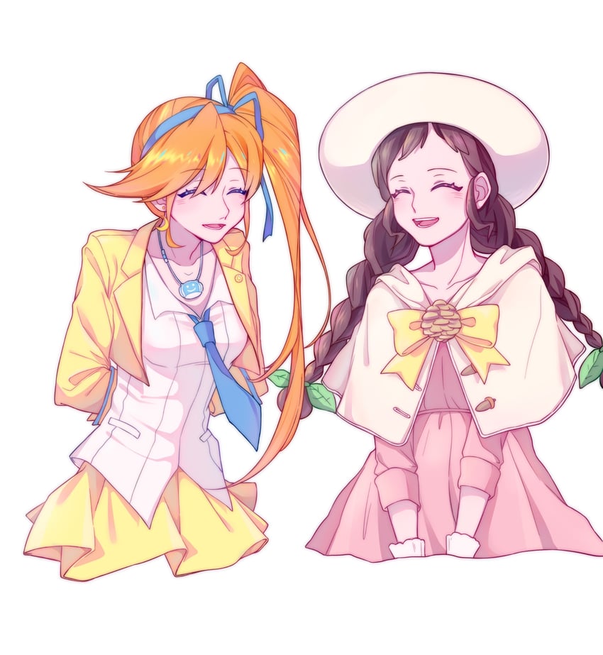 athena cykes and juniper woods (ace attorney and 1 more) drawn by arashi_(arashi999uxu)