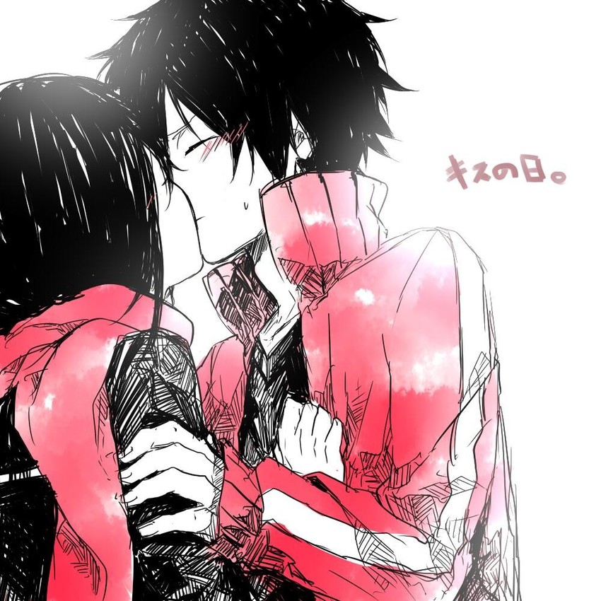 tateyama ayano and kisaragi shintarou (kagerou project) drawn by rubill