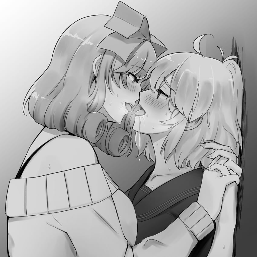 haruka and ryouna (senran kagura and 1 more) drawn by lemonrou