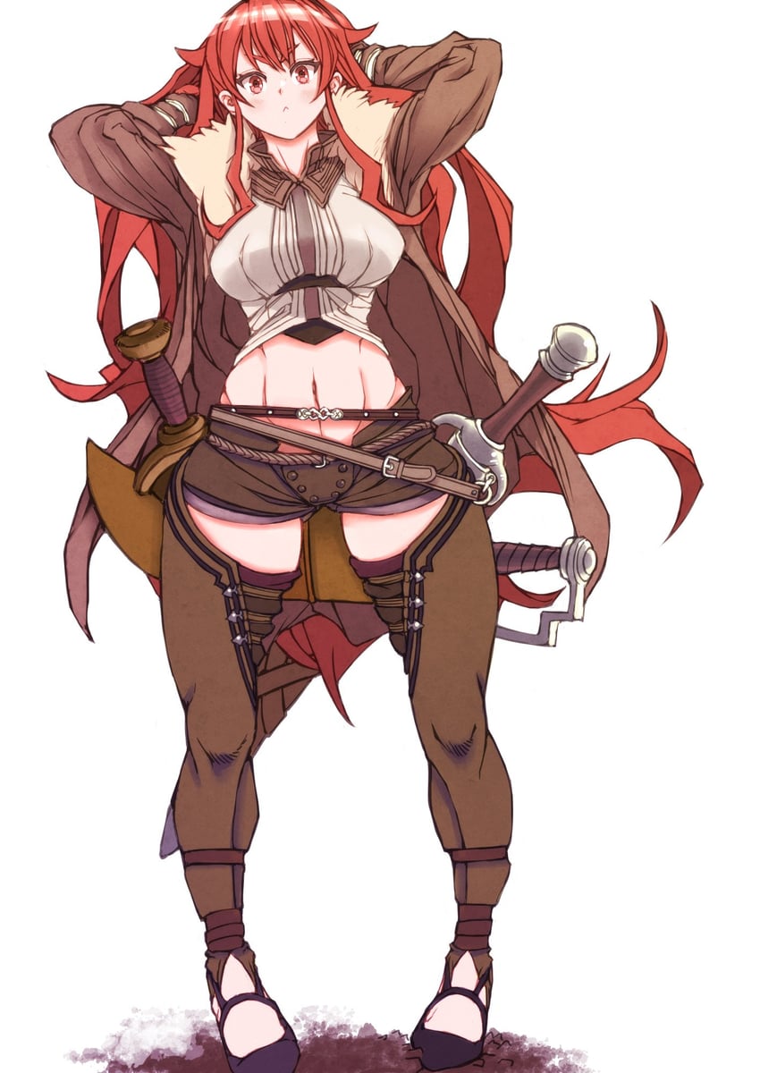 eris greyrat (mushoku tensei) drawn by kiyo_(a_sam_ko)