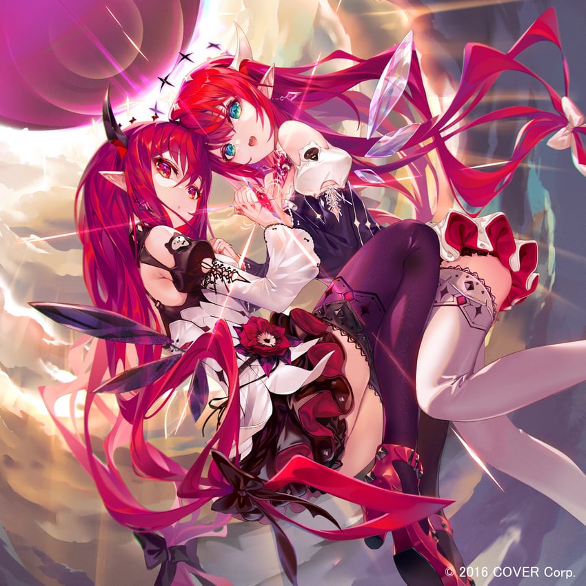 irys, bloom, and gloom (hololive and 2 more) drawn by pondel