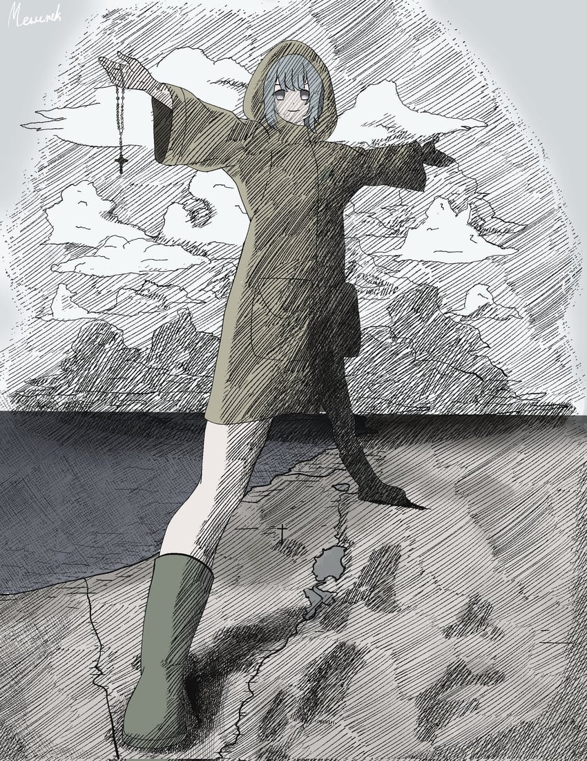 luce and cecil rhodes (jubilee 2025 and 1 more) drawn by mewenek