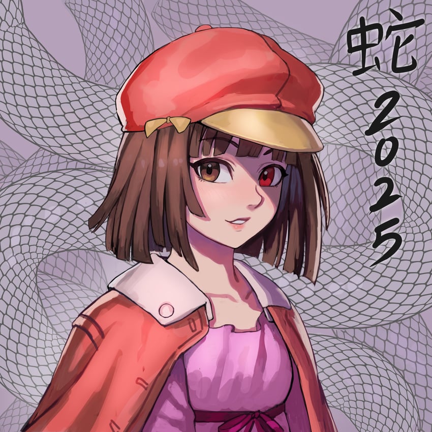 sengoku nadeko (monogatari and 1 more) drawn by watcher_hollow