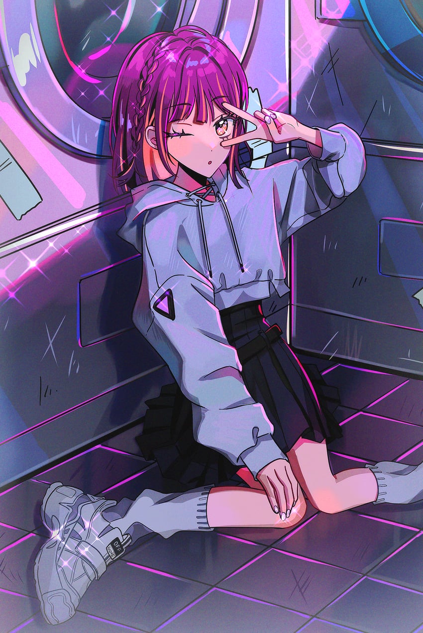 nira-chan (zutto mayonaka de ii no ni and 1 more) drawn by myon_(tokipi)