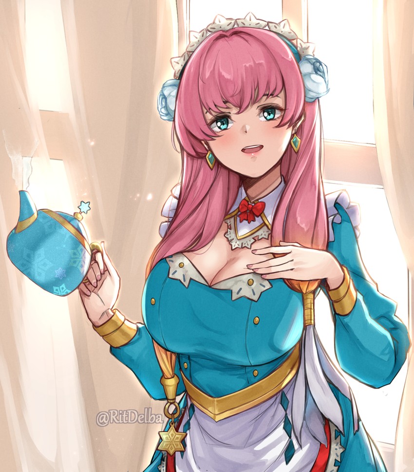 gunnthra (fire emblem and 1 more) drawn by ritence