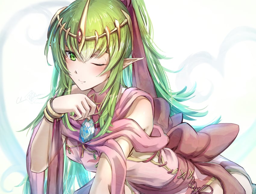tiki (fire emblem and 2 more) drawn by clear_glass_(mildmild1311)