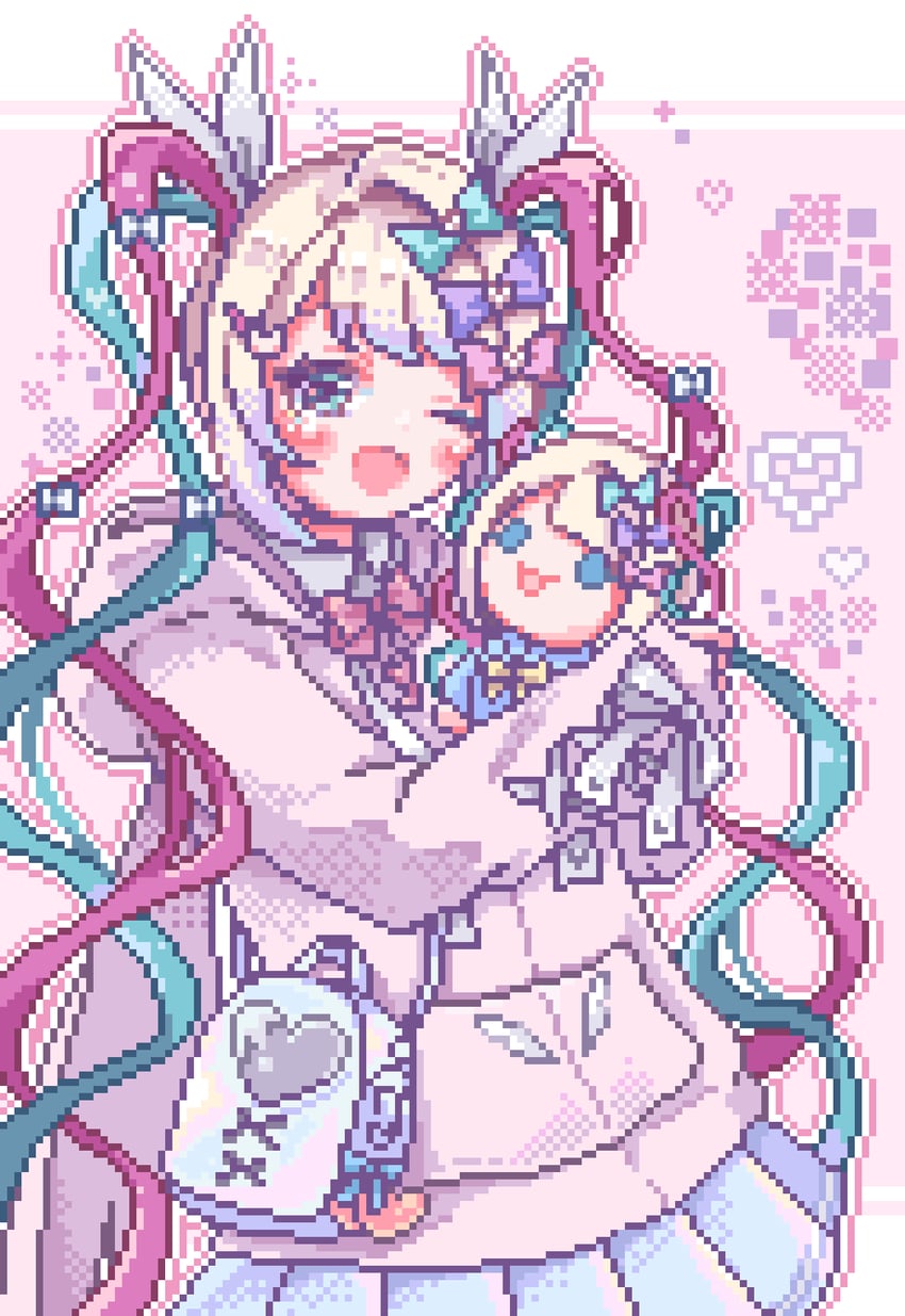 chouzetsusaikawa tenshi-chan (needy girl overdose) drawn by obake_yura