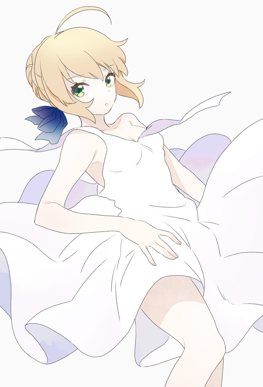artoria pendragon and saber (fate and 1 more) drawn by suzuakks