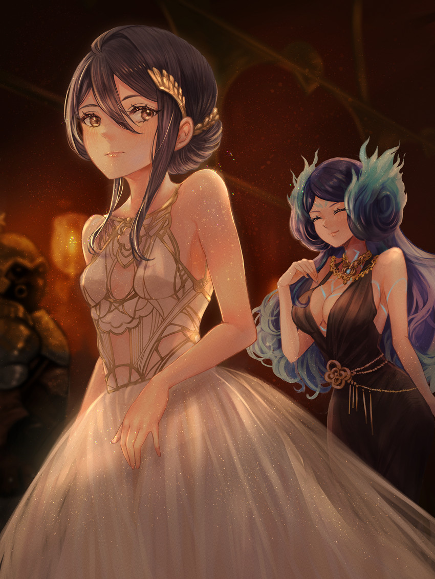 morag ladair and brighid (xenoblade chronicles and 1 more) drawn by remaco