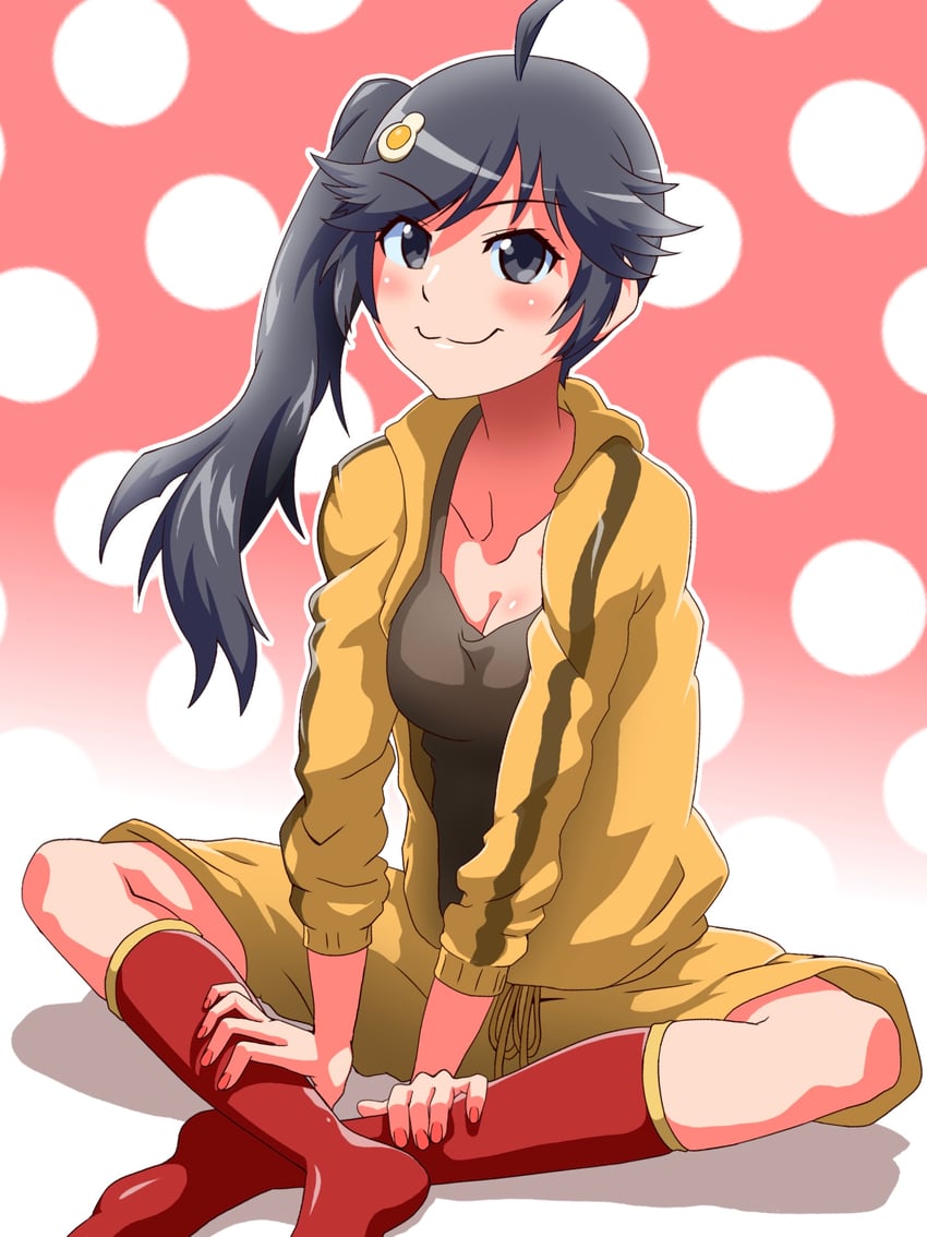 araragi karen (monogatari and 1 more) drawn by risator