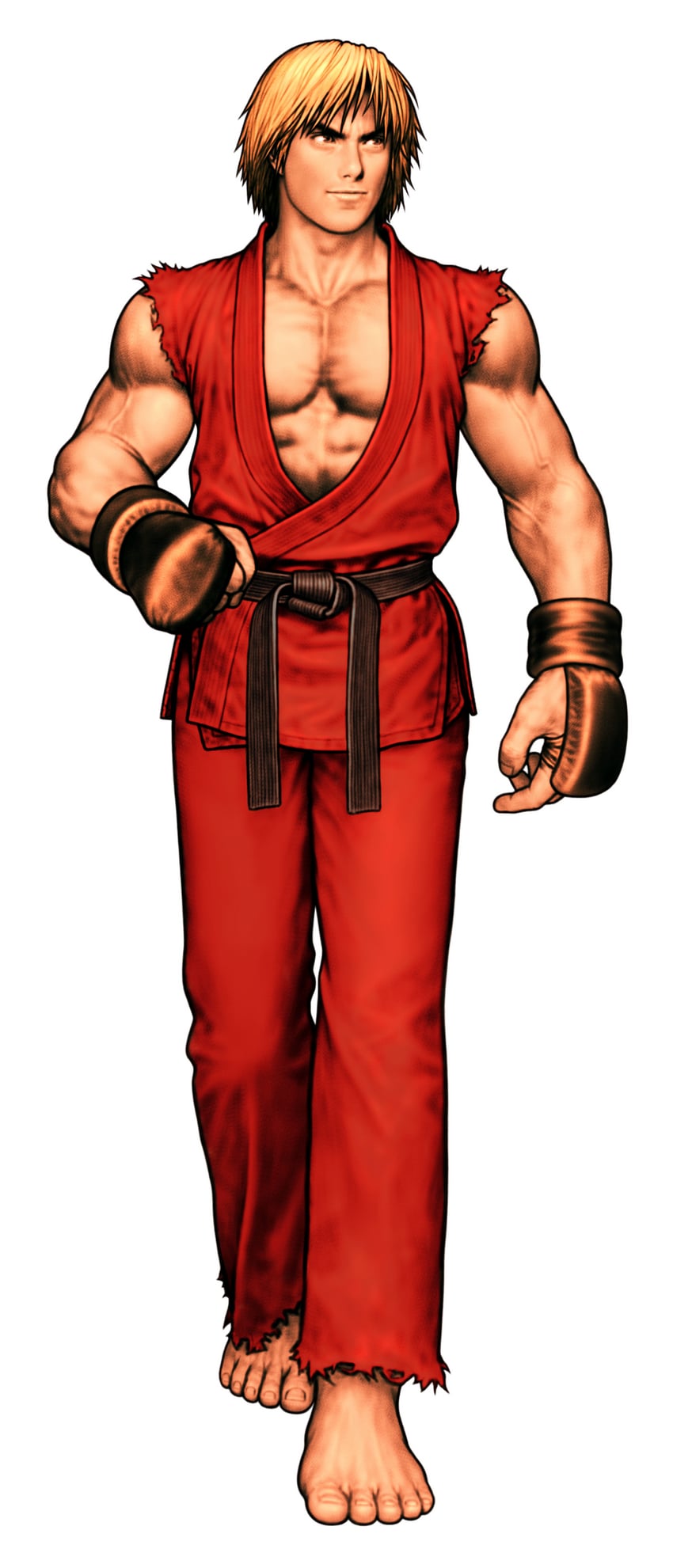 ken masters (street fighter and 2 more) drawn by mori_toshiaki