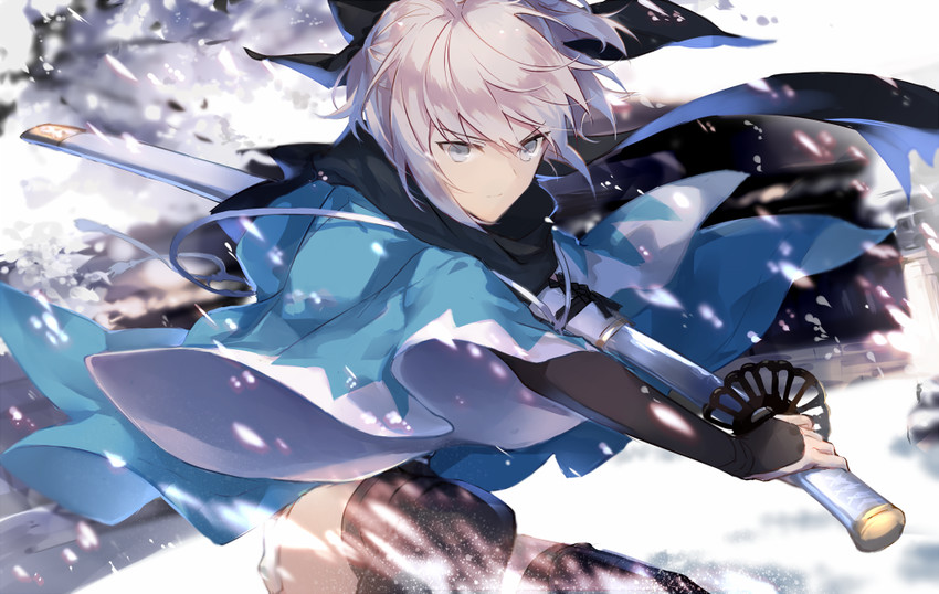okita souji (fate and 1 more) drawn by fukuda935