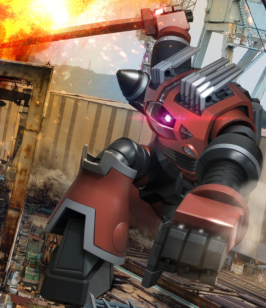 zogok (gundam and 1 more) drawn by hiropon_(tasogare_no_puu)