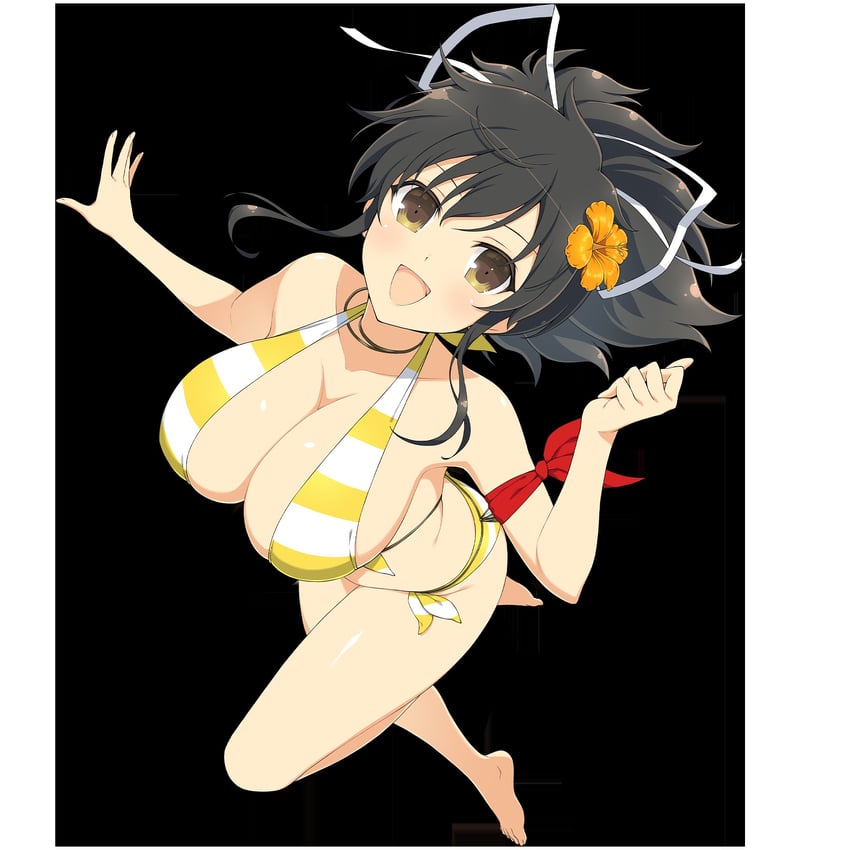 asuka (senran kagura and 2 more) drawn by yaegashi_nan