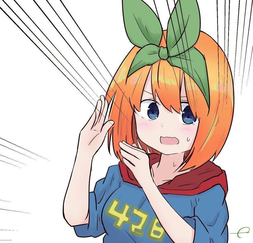 nakano yotsuba (go-toubun no hanayome) drawn by kujou_karasuma