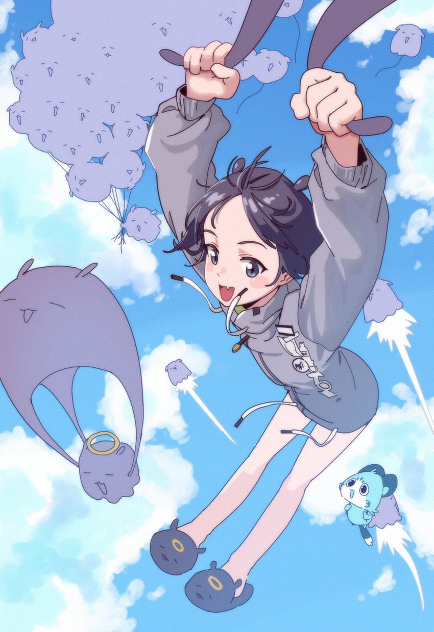 ninomae ina'nis, takodachi, and chattino (hololive and 1 more) drawn by mendako_(wjkgreat)