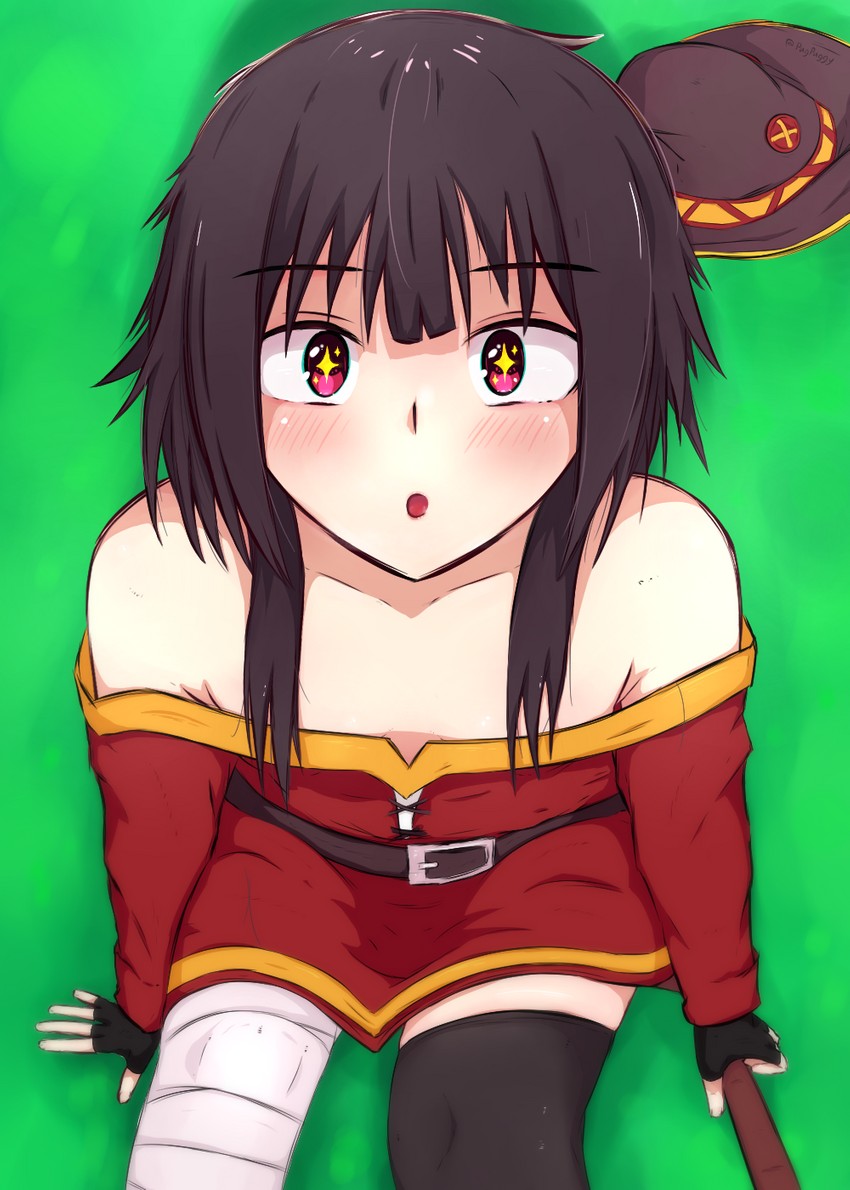 megumin (kono subarashii sekai ni shukufuku wo!) drawn by usagihop