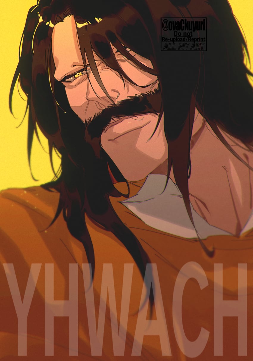 yhwach (bleach and 1 more) drawn by ovasayuri