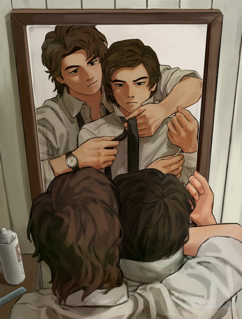 steve harrington and jonathan byers (stranger things) drawn by c-fish