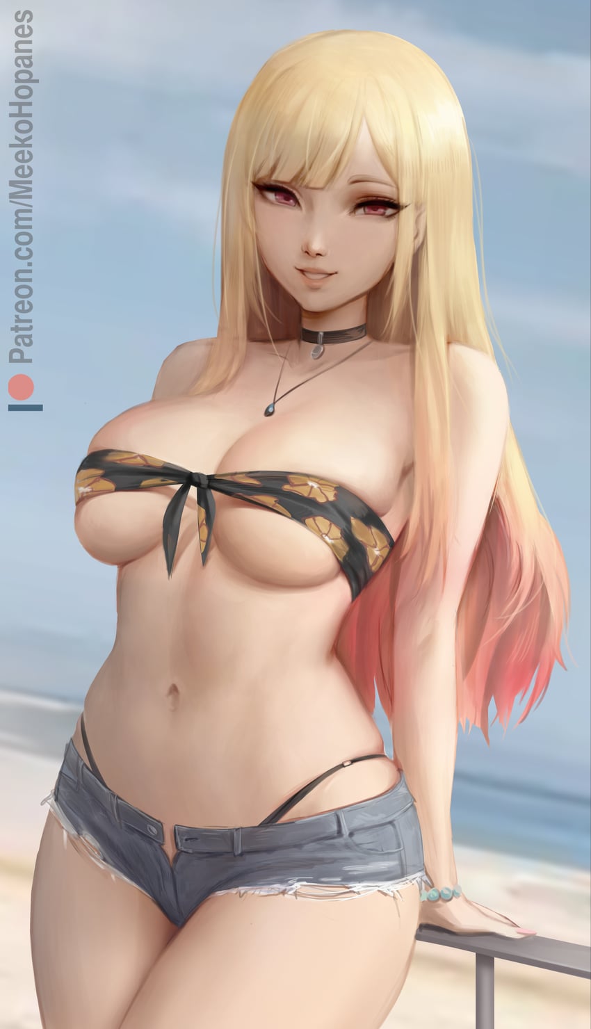 kitagawa marin (sono bisque doll wa koi wo suru) drawn by meekohopanes