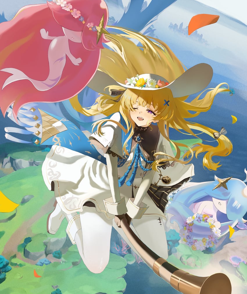 phoebe and nimbus wraith (wuthering waves) drawn by lune_(illust_lune)