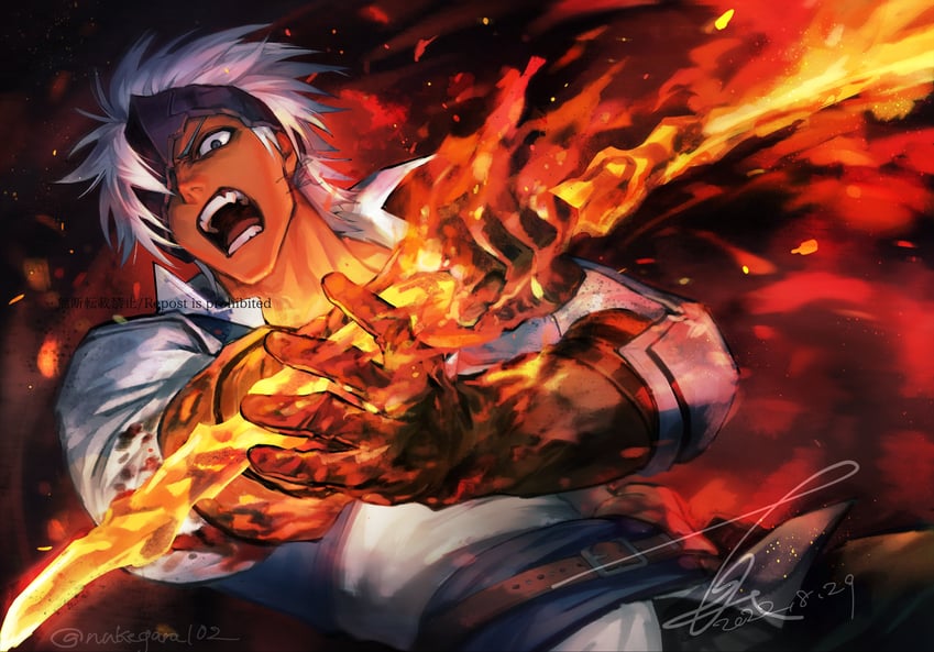 alphen (tales of and 1 more) drawn by nukegara102